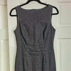 New Frontier Coctail Black Dress (Sheath) Size 8